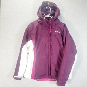 Coumbia‎ Womens Interchange Jacket Full Zip With Inner Puffer Coat Size Large
